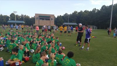 FC Highlanders soccer camp drills